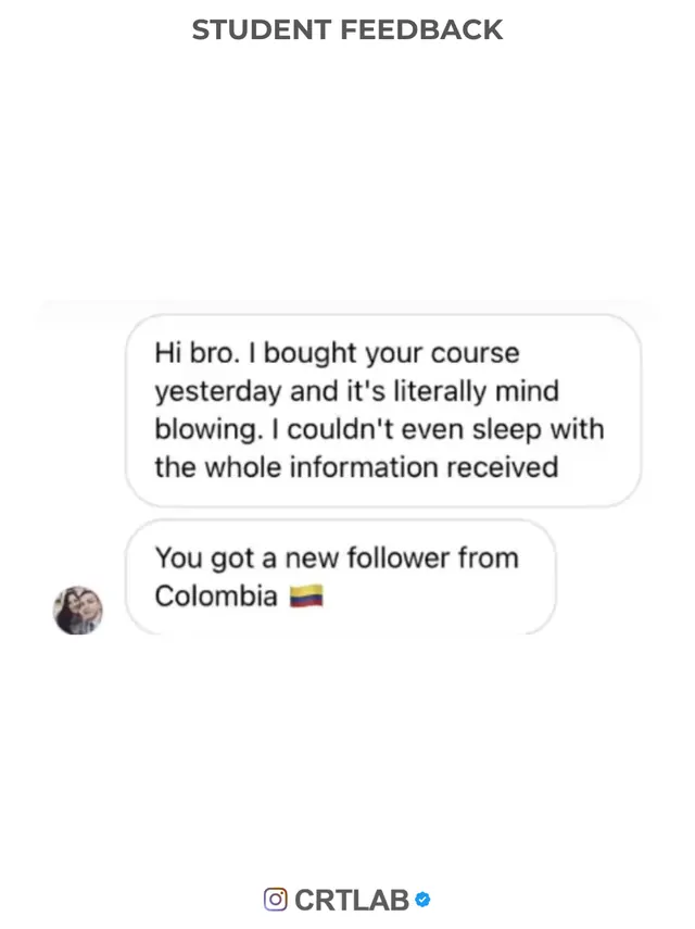 Student feedback