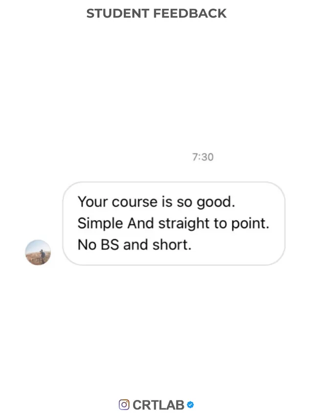Student feedback